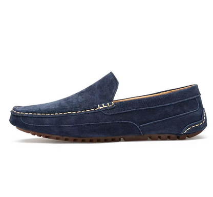 Mocassins Homme en Daim - Simplicité et Confort - Atelier Chaussure