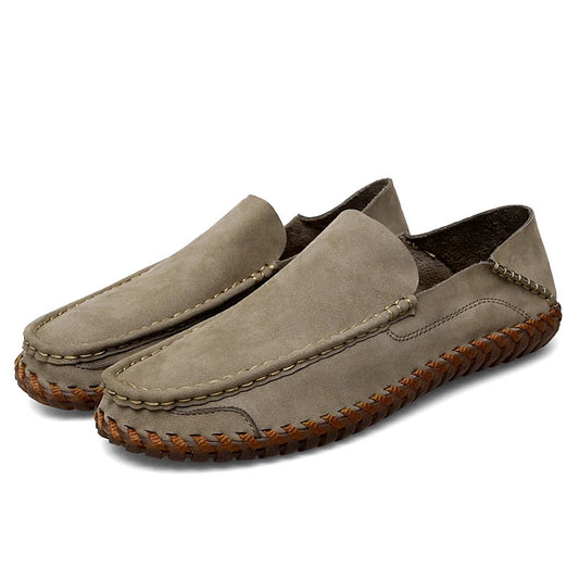 Mocassins Homme en Daim - Souplesse et Confort - Atelier Chaussure