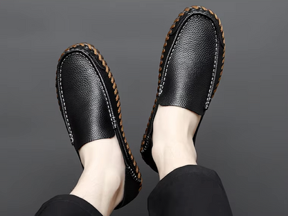 Mocassins Homme en Daim - Souplesse et Confort - Atelier Chaussure