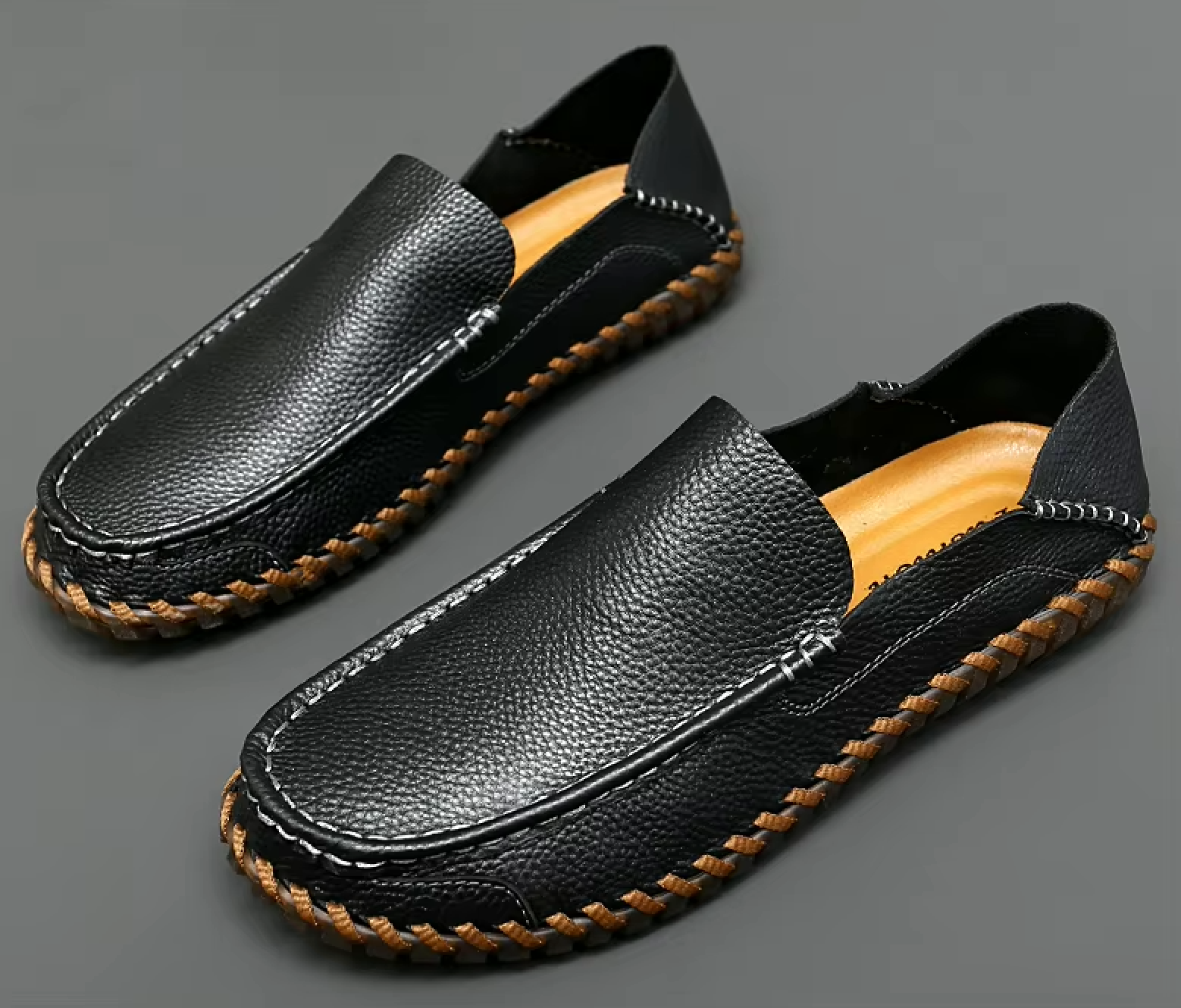 Mocassins Homme en Daim - Souplesse et Confort - Atelier Chaussure