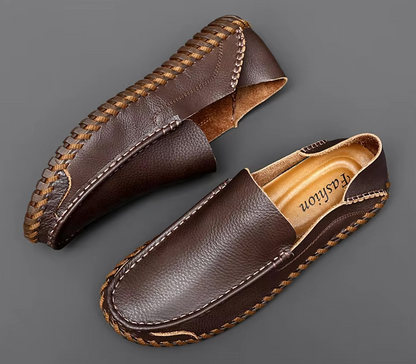 Mocassins Homme en Daim - Souplesse et Confort - Atelier Chaussure
