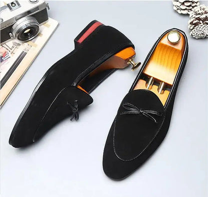 Mocassins Homme en Daim - Style Chic et Polyvalent - Atelier Chaussure