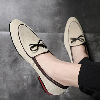 Mocassins Homme en Daim - Style Chic et Polyvalent - Atelier Chaussure