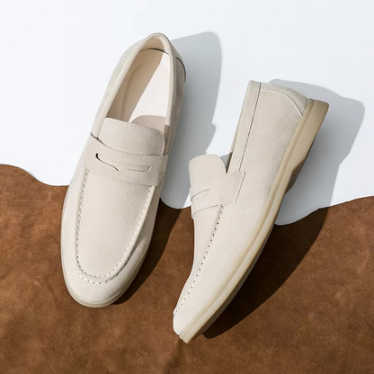 Mocassins Homme en Daim - Style Raffiné - Atelier Chaussure