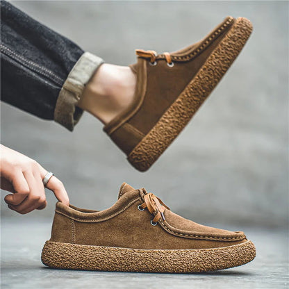 Mocassins Homme en Daim Décontracté - Atelier Chaussure