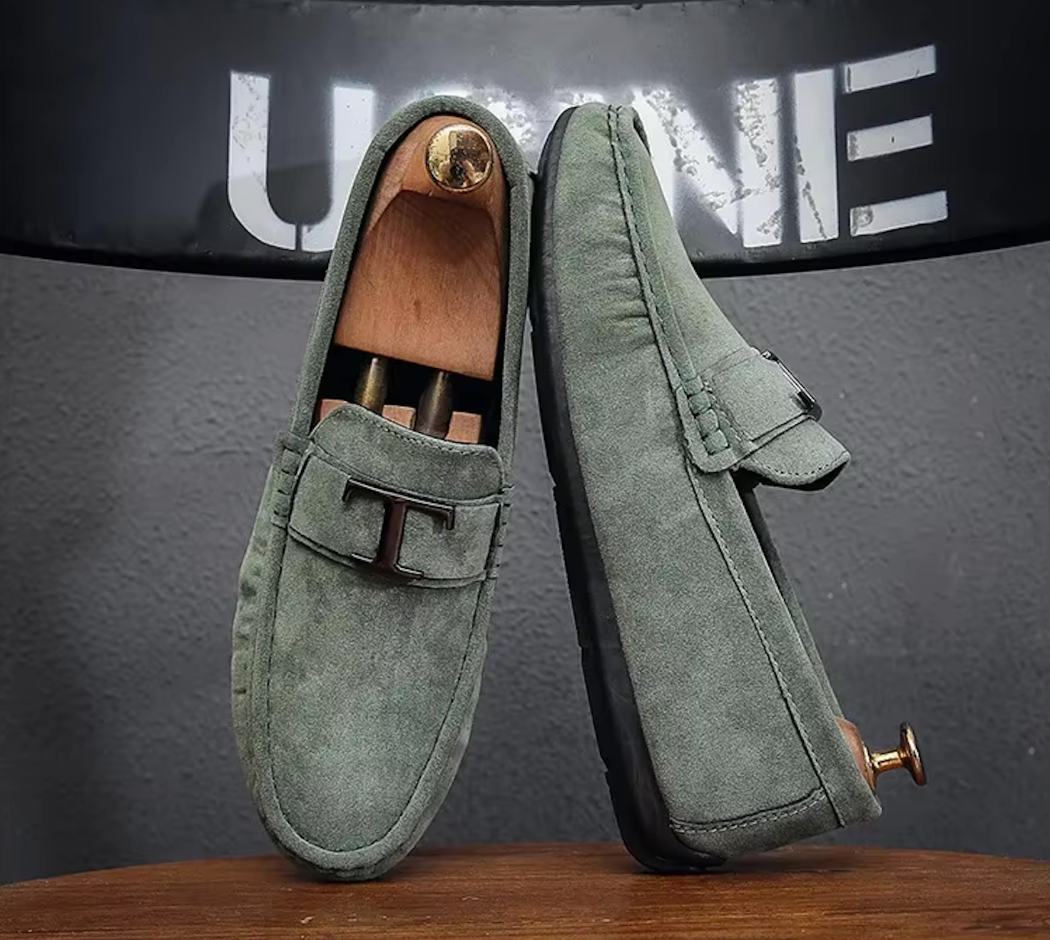 Mocassins Homme en Daim Luxe - Atelier Chaussure