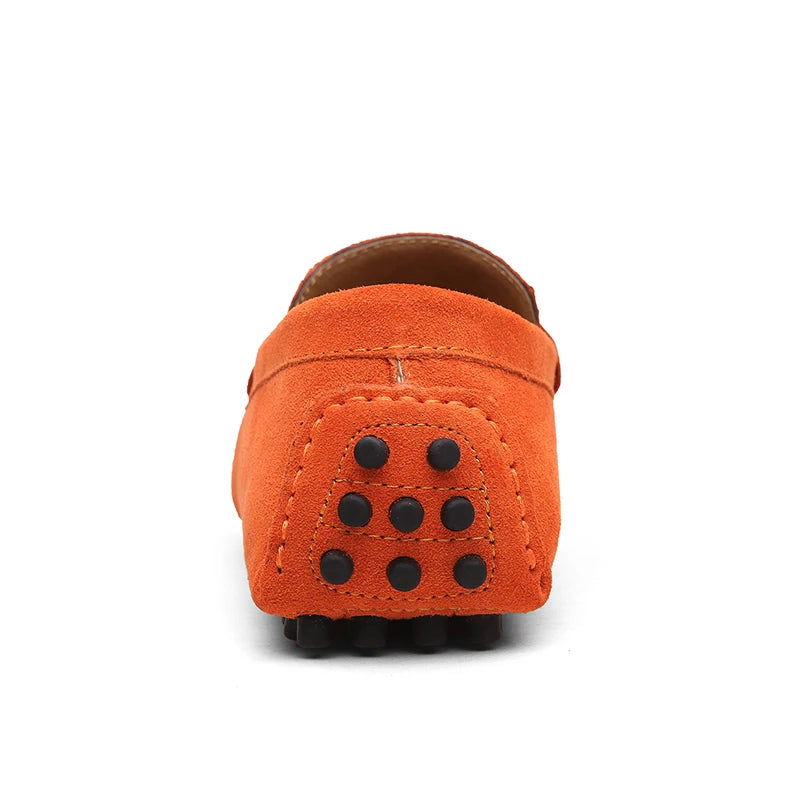 Mocassins Homme en Daim Souple - Atelier Chaussure