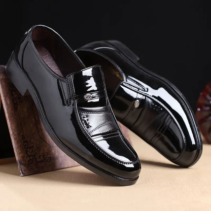 Mocassins Vernis Homme en Simili Cuir - Classe - Atelier Chaussure