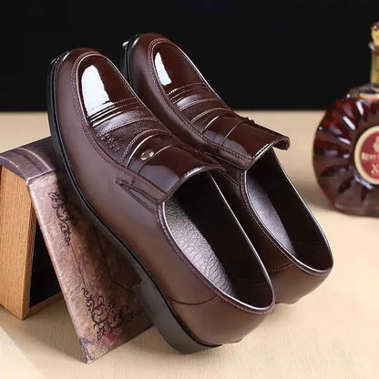 Mocassins Vernis Homme en Simili Cuir - Classe - Atelier Chaussure