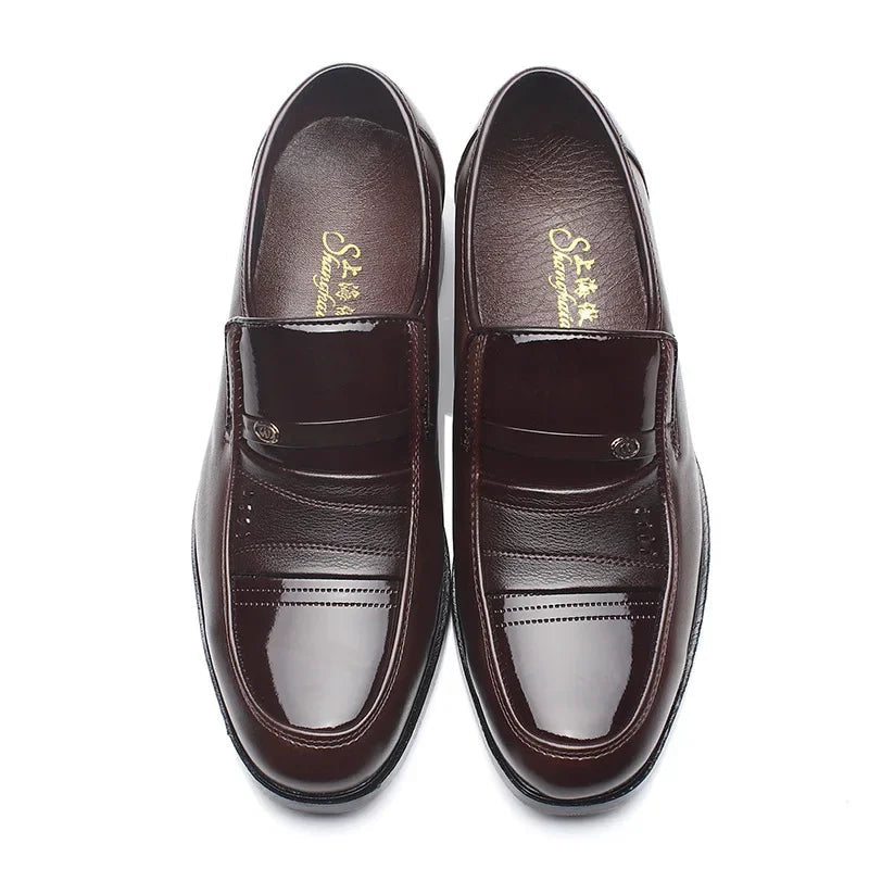 Mocassins Vernis Homme en Simili Cuir - Classe - Atelier Chaussure