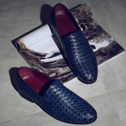 Mocassins en Cuir Tressé - Classe et Respirabilité - Atelier Chaussure