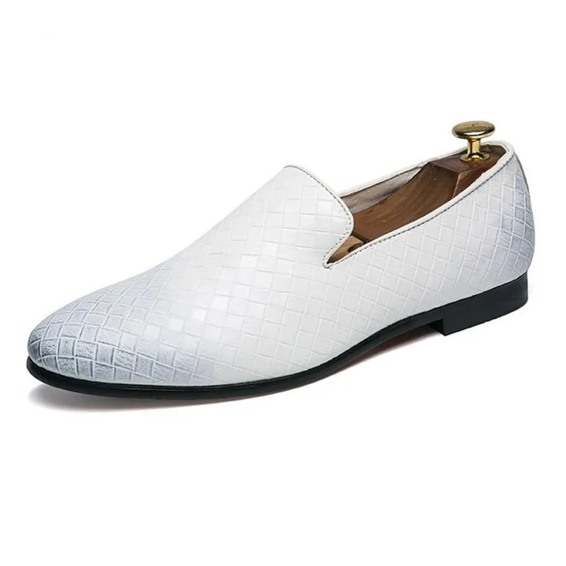 Mocassins en Cuir Tressé - Classe et Respirabilité - Atelier Chaussure