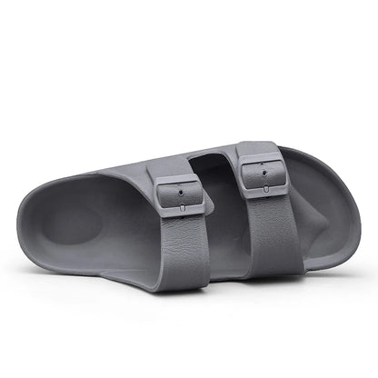 Sandales Homme – Double Boucle Réglable Et Semelle Antidérapante