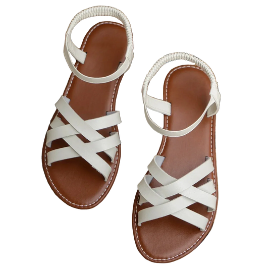 Women's Sandals – Crossover Design and Everyday Comfort