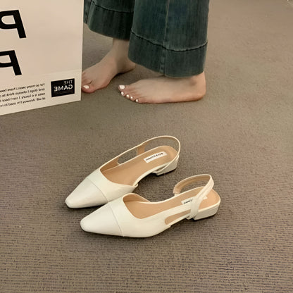 Ballerines Femme Ouvertes À Bride – Bout Pointu Et Tenue Soignée