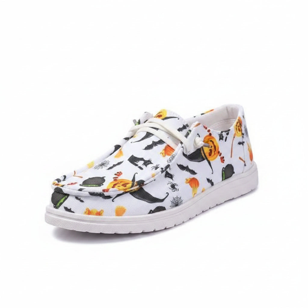 Espadrilles Femme Toile – Imprimé Fantaisie Multicolore