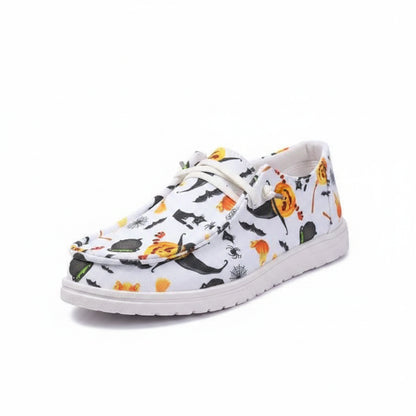 Espadrilles Femme Toile – Imprimé Fantaisie Multicolore
