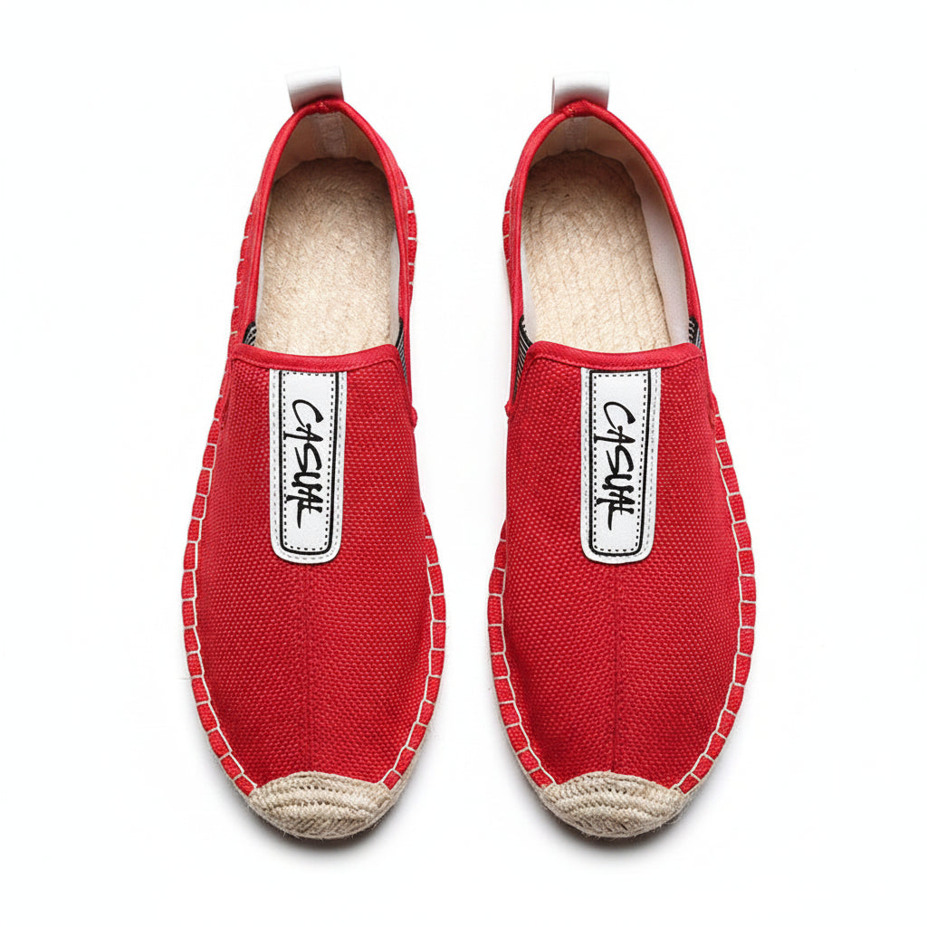 Espadrilles Homme Toile – Slip-On Uni Classique