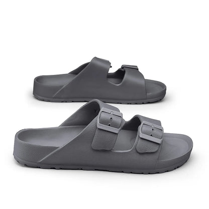 Sandales Homme – Double Boucle Réglable Et Semelle Antidérapante