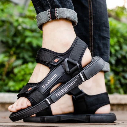 Sandales Homme – Style Sportif À Scratch Et Détails Contrastés