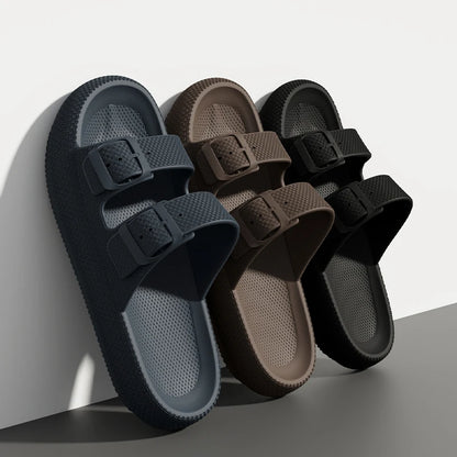 Sandales Homme – Style Minimaliste À Boucles Confortables