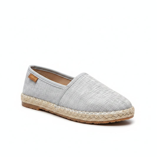 Espadrilles Femme Toile – Bicolore Slip-On Confort