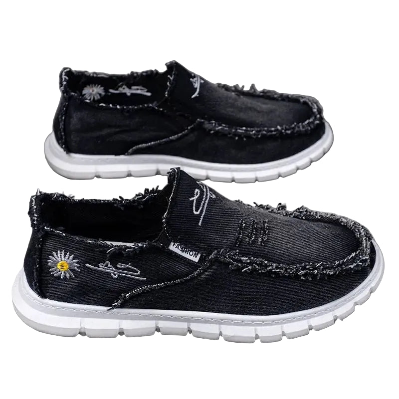 Espadrilles Homme Toile – Modèle Uni À Lacets