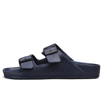 Sandales Homme – Double Boucle Réglable Et Semelle Antidérapante