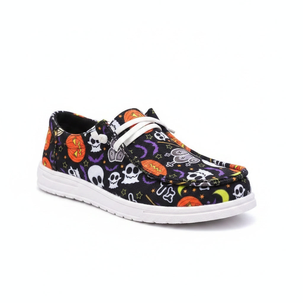 Espadrilles Femme Toile – Imprimé Fantaisie Multicolore