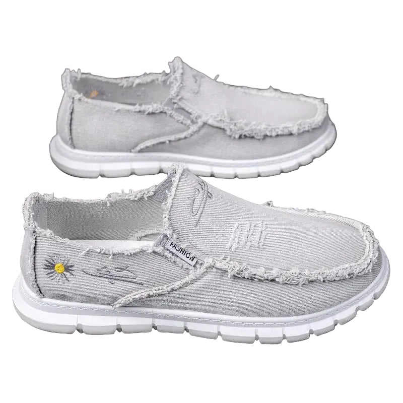 Espadrilles Homme Toile – Modèle Uni À Lacets