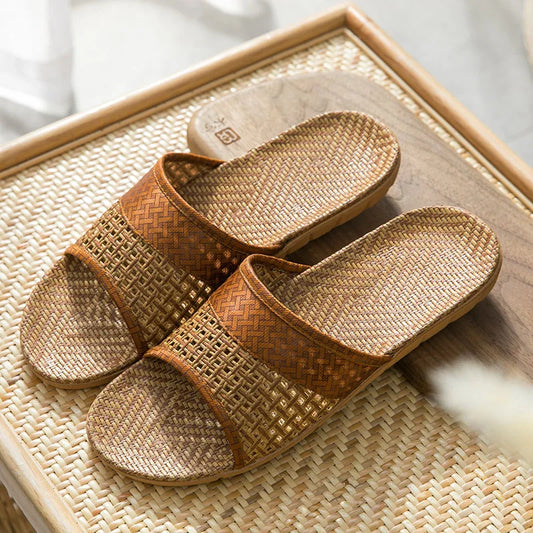 Sandales Homme – Style Tressé Léger Et Aéré