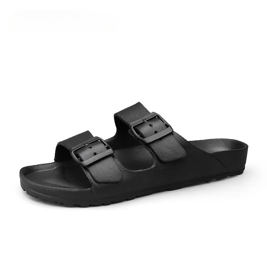 Sandales Homme – Double Boucle Réglable Et Semelle Antidérapante