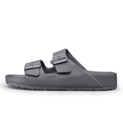 Sandales Homme – Double Boucle Réglable Et Semelle Antidérapante