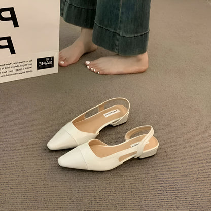 Ballerines Femme Ouvertes À Bride – Bout Pointu Et Tenue Soignée