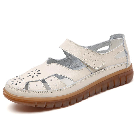 Women's Wedge Sandals - Orthopedic Comfort and Non-Slip Sole