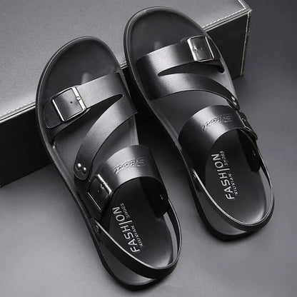 Sandales Homme – Brides Multiples Avec Boucles Ajustables