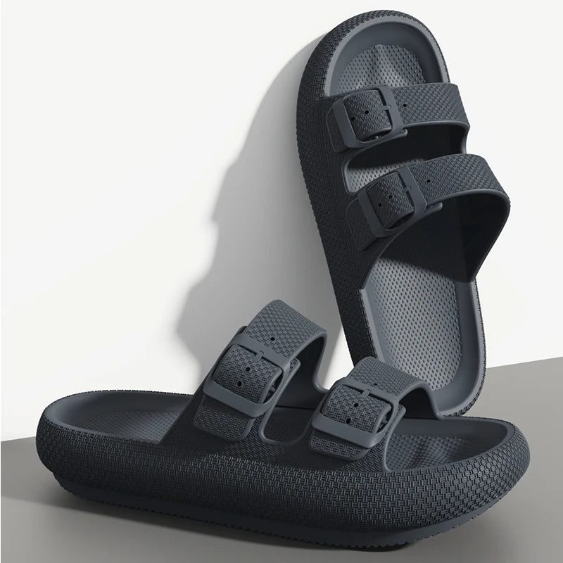 Sandales Homme – Style Minimaliste À Boucles Confortables