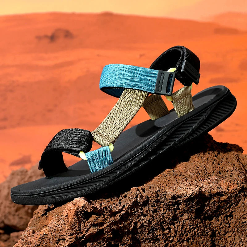 Sandales Homme Sport – Lanières Réglables Et Semelle Antidérapante