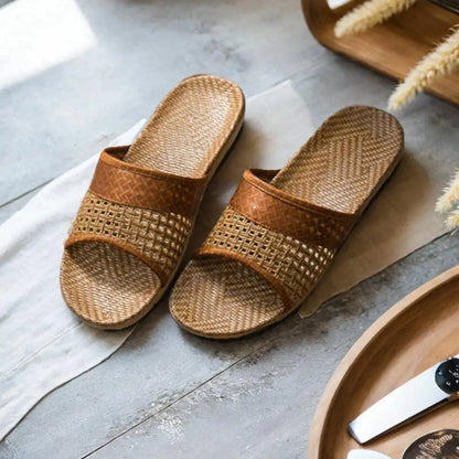 Sandales Homme – Style Tressé Léger Et Aéré