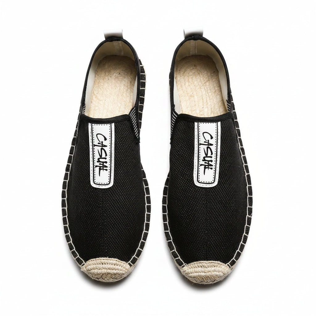Espadrilles Homme Toile – Slip-On Uni Classique