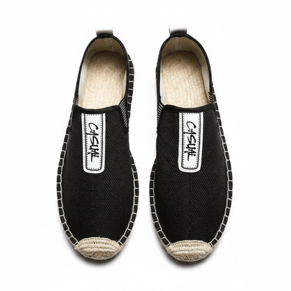 Espadrilles Homme Toile – Slip-On Uni Classique