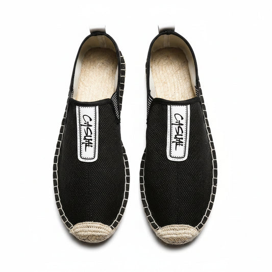 Espadrilles Homme Toile – Slip-On Uni Classique